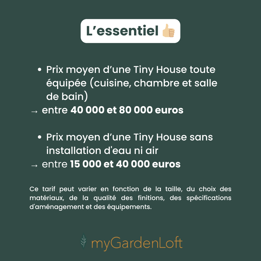 Tiny House : maison mobile et écologique ossature bois - Avis, Prix 2024